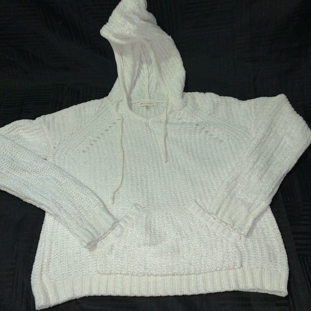 Love Crazy White Sweater